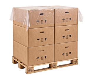 topvellen afdekvellen palletverpakking palletvellen